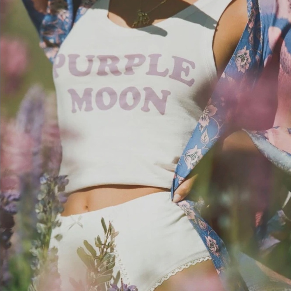 Spell Purple Moon Organic Cotton Singlet XS NWT SELL OR TRADE